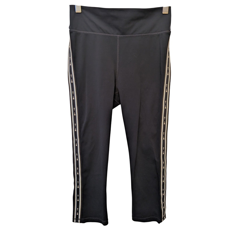 The Upside Logo Tape Cropped Leggings Yoga Pants Activewear Gym Athleisure Small